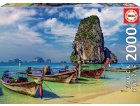 PUZZLE THAILANDE KRABI / PLAGE AVEC ROCHER 2000 PIECES - COLLECTION OCEAN - EDUCA - 18007