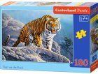 PUZZLE TIGRE DU BENGALE 180 PIECES - COLLECTION ANIMAUX SAUVAGES - CASTORLAND