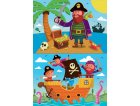 PUZZLE TRESOR DES PIRATES - BATEAU PIRATE 2 X 20 PIECES - EDUCA - 17149