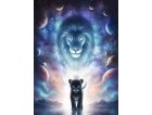 PUZZLE XXL LA LEGENDE DU LION ET DU LIONCEAU 300 PIECES - COLLECTION LEGENDE ET PLANETE - RAVENSBURGER - 129492