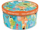 PUZZLE XXL LES ANIMAUX DU MONDE - 100 PIECES - CARTE - ENFANT - DAM - 6181117