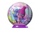 PUZZLEBALL 3D TROLLS POPPY SMIDGE BIGGIE ET LEURS AMIS - 54 PIECES - PUZZLE RAVENSBURGER - 119196