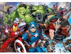 PUZZLES AVENGERS : LES PUISSANTS SUPER HEROS MARVEL 2 X 60 PIECES - SUPERCOLOR - CLEMENTONI - 21605