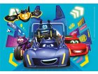 PUZZLES DC BATWHEELS : LES SUPER HEROS VEHICULES EN ACTION 2 X 60 PIECES - SUPERCOLOR - CLEMENTONI - 24812