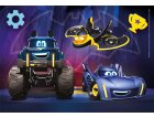 PUZZLES DC BATWHEELS : LES SUPER HEROS VEHICULES EN ACTION 2 X 60 PIECES - SUPERCOLOR - CLEMENTONI - 24812