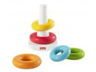 PYRAMIDE DES ANNEAUX ARC EN CIEL - FISHER PRICE - GRF09 - JOUET A EMPILER BEBE