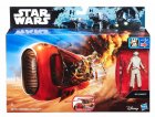 REY'S SPEEDER - VEHICULE ET FIGURINE STAR WARS - HASBRO - B9595