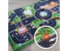 TAPIS CIRCUIT VOITURES LUMINEUX 72 x 120 CM + 3 VEHICULES - BUKI - CHAMBRE ENFANT