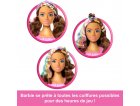 TETE A COIFFER BARBIE CHEVELURE BRUNE ET ACCESSOIRES - COLOR REVEAL - MATTEL - JFG82