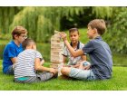 TOUR INFERNALE GEANTE EN BOIS 60 BLOCS XXL - JENGA - JEU PLEIN AIR, JARDIN