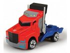 TRANSFORMERS : CAMION OPTIMUS PRIME - VEHICULE MINIATURE METAL ROUGE ET BLEU - VOITURE - HASBRO