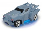 TRANSFORMERS : VOITURE STEELJAW - VEHICULE MINIATURE METAL BLEU GRIS - VOITURE - HASBRO