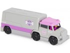 VEHICULE EN METAL PAT PATROUILLE BIG TRUCK PUPS : LE GRAND CAMION DE STELLA GRIS ET ROSE - VEHICULE MINIATURE - SPIN MASTER