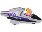 VEHICULE EN METAL PAT PATROUILLE JET RESCUE : STELLA ET SON AVION ROSE - AVION MINIATURE - SPIN MASTER