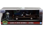 VOITURE CLASSIC TV SERIES BATMOBILE + BATMAN - DC - VOITURE 1/32 + FIGURINE - VEHICULE EN METAL - JADA